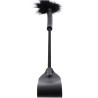Hidden Desire Cravache et Plumeau Tick Whip 56cm Noir